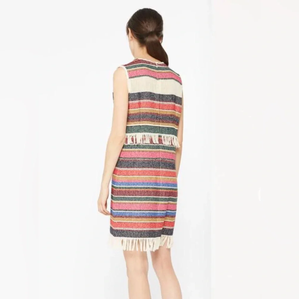 Sandro | Ronia Fringe Mini Dress - Picture 2 of 8